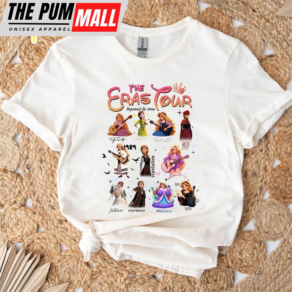 Taylor Swift Eras Tour – Rapunzel X Anna Version – Aria Law Tee Shirt Gift For Fans