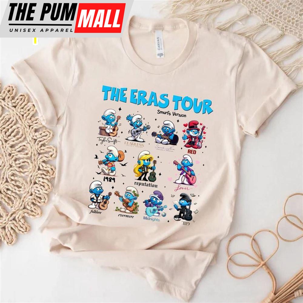 Taylor Swift Eras Tour – Smurfs Version Tee Shirt Gift For Fans