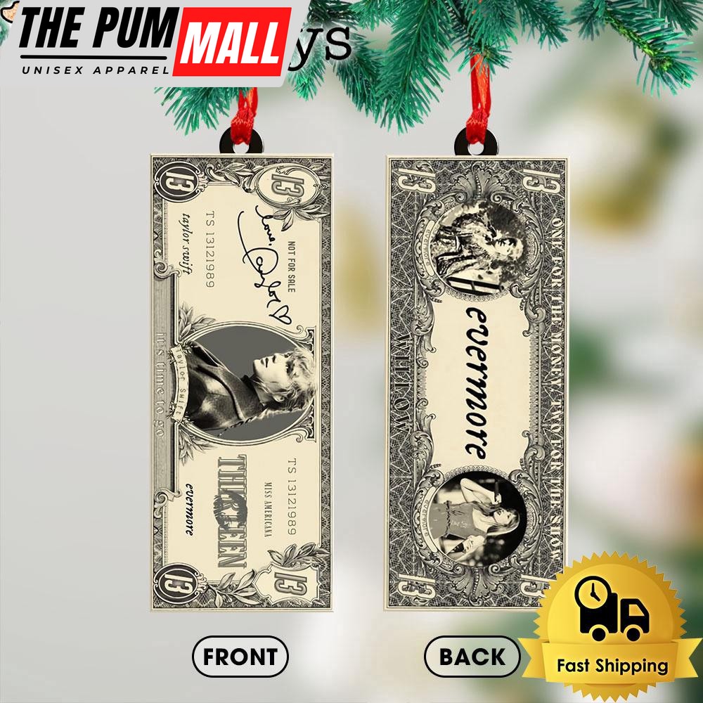 Taylor Swift Evermore Album Ornament Limited Edition