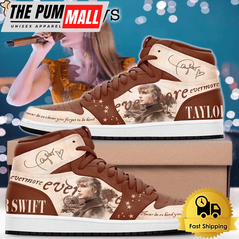 Taylor Swift Evermore Never Be So Kind You Forget To Be Clever Air Jd 1 Shoes