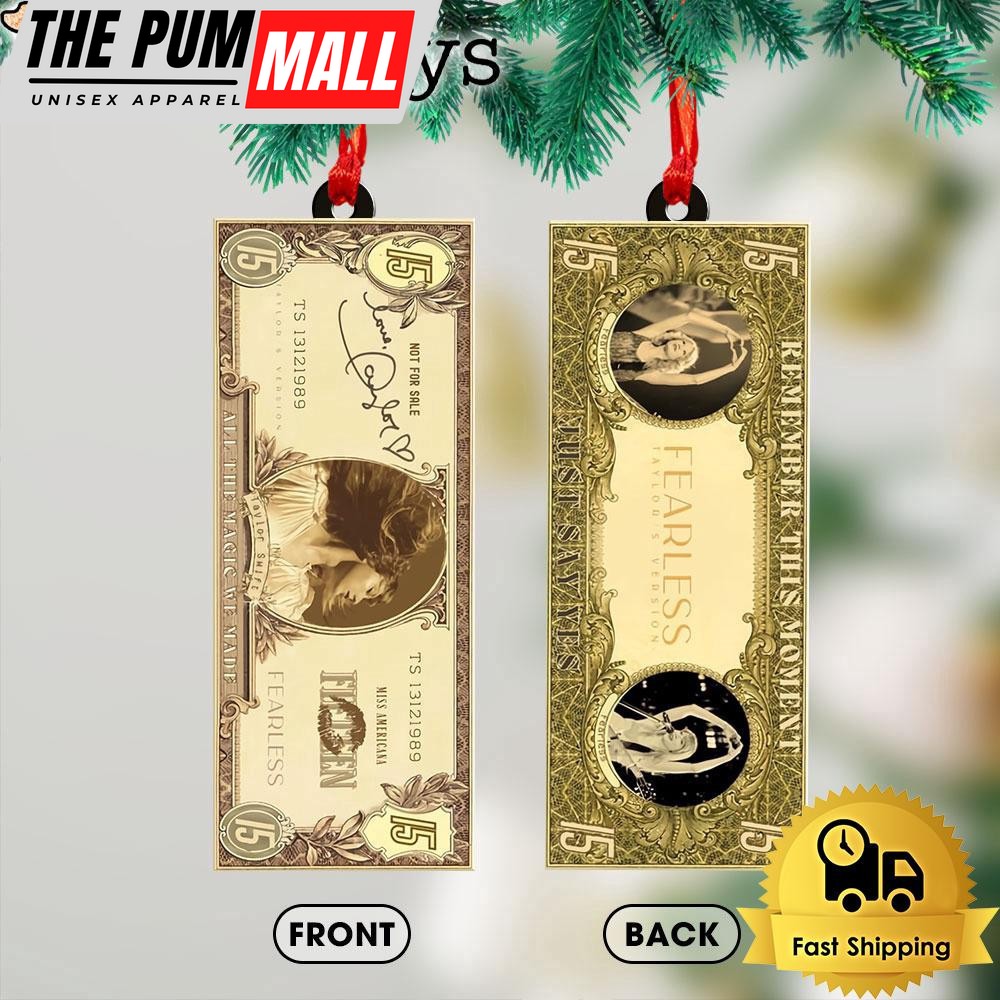 Taylor Swift Fearless Album Ornament Limited Edition