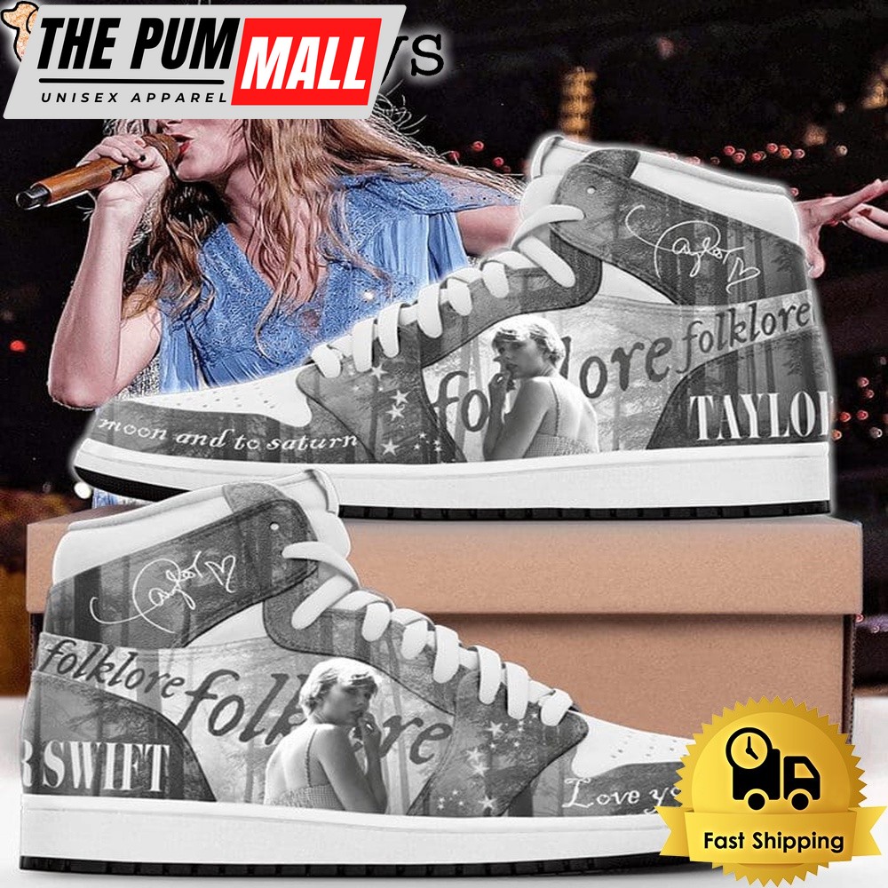 Taylor Swift Foklore Love You To The Moon And To Saturn Air Jd 1 Shoes