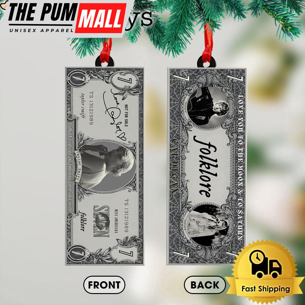 Taylor Swift Folklore Album Ornament Limited Edition