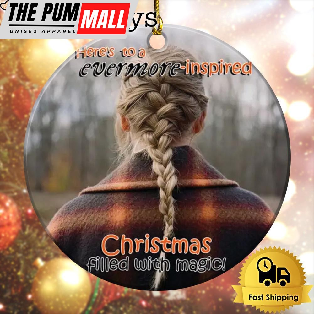 Taylor Swift Here’s To A Evermore Inspired Ornament Limited Edition