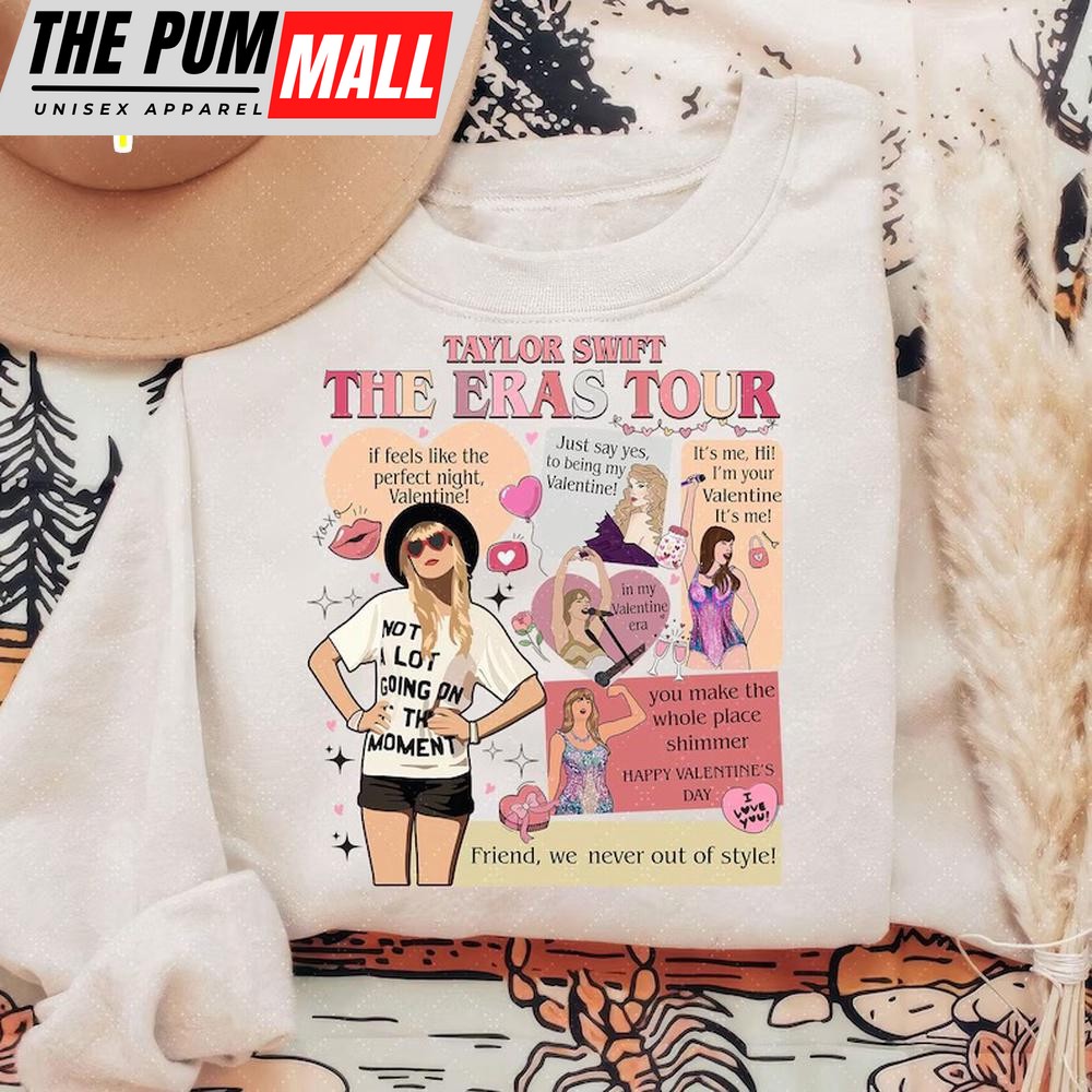 Taylor Swift In My Lover Era In My Valentine Era Sweatshirt For Valentine’s Day