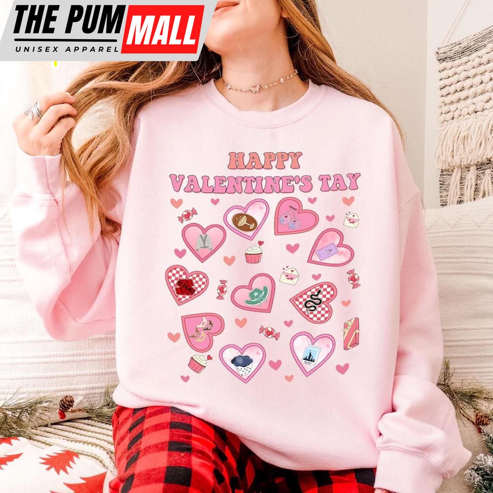 Taylor Swift In My Valentine Era Sweatshirt For Valentine’s Day