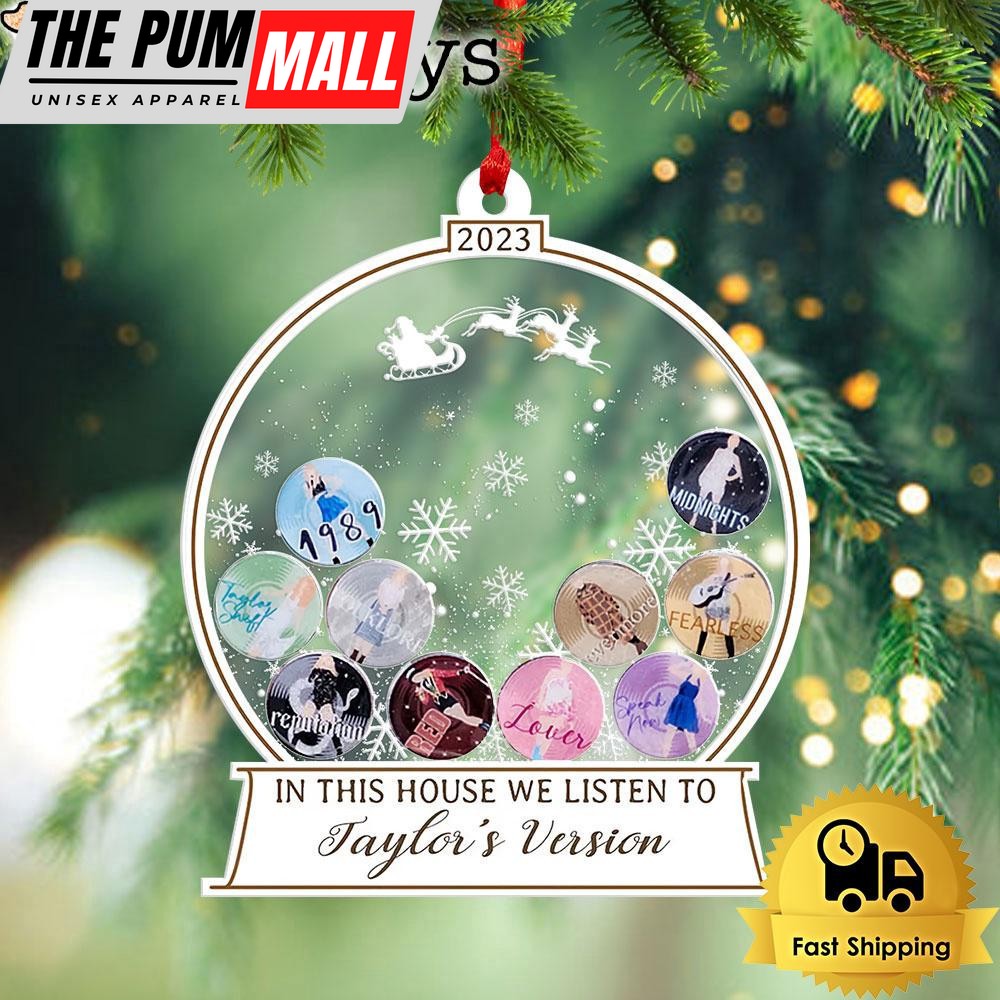 Taylor Swift In Th? House We Listen ToTaylor’s Version Ornament Limited Edition