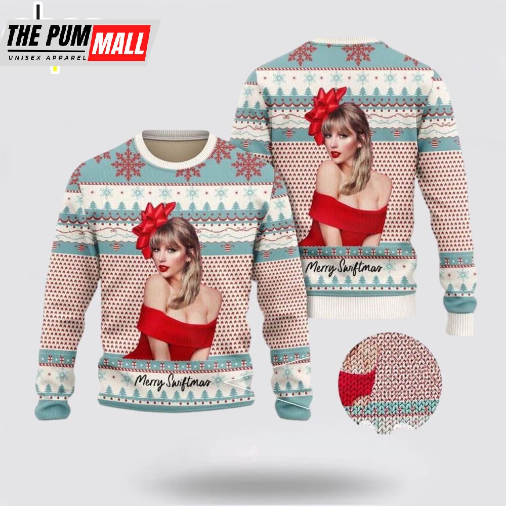 Taylor Swift Merry Swiftmas Ugly Christmas Sweater