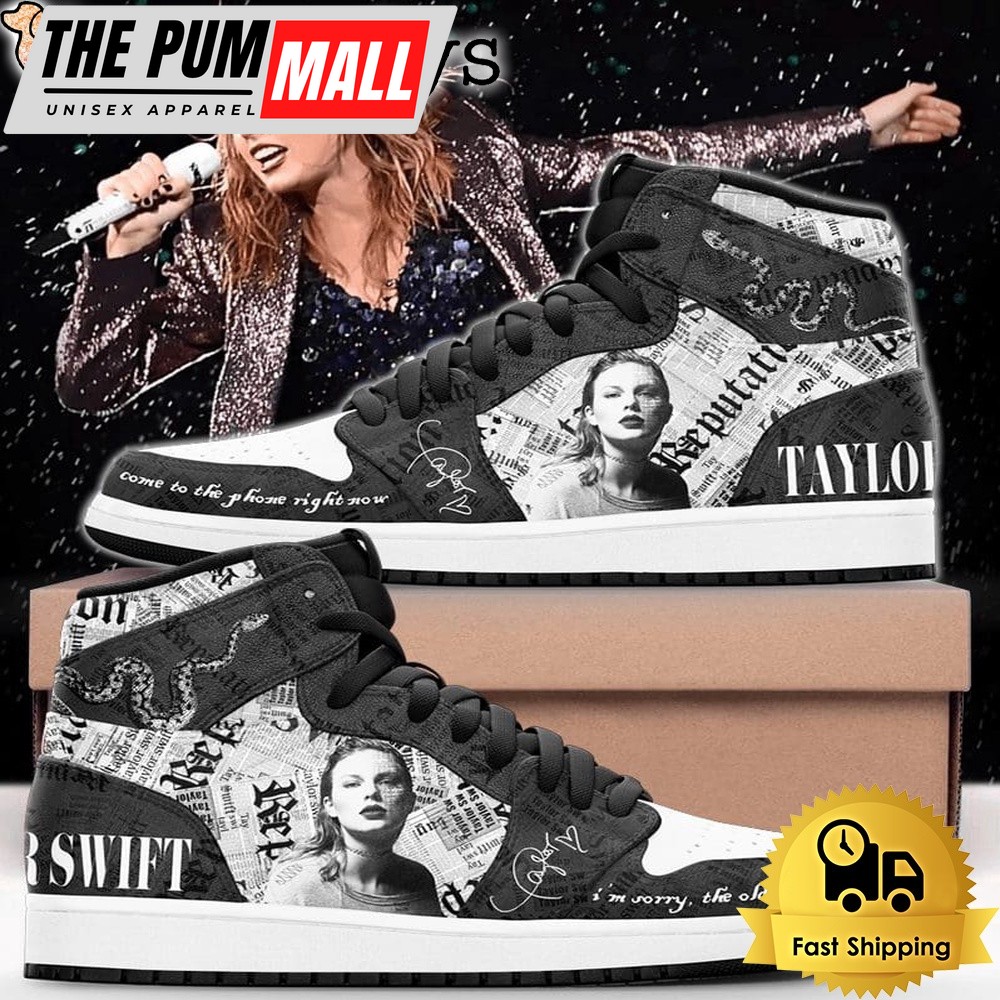 Taylor Swift Reputation Album Classic 2024 Air Jd 1 Shoes
