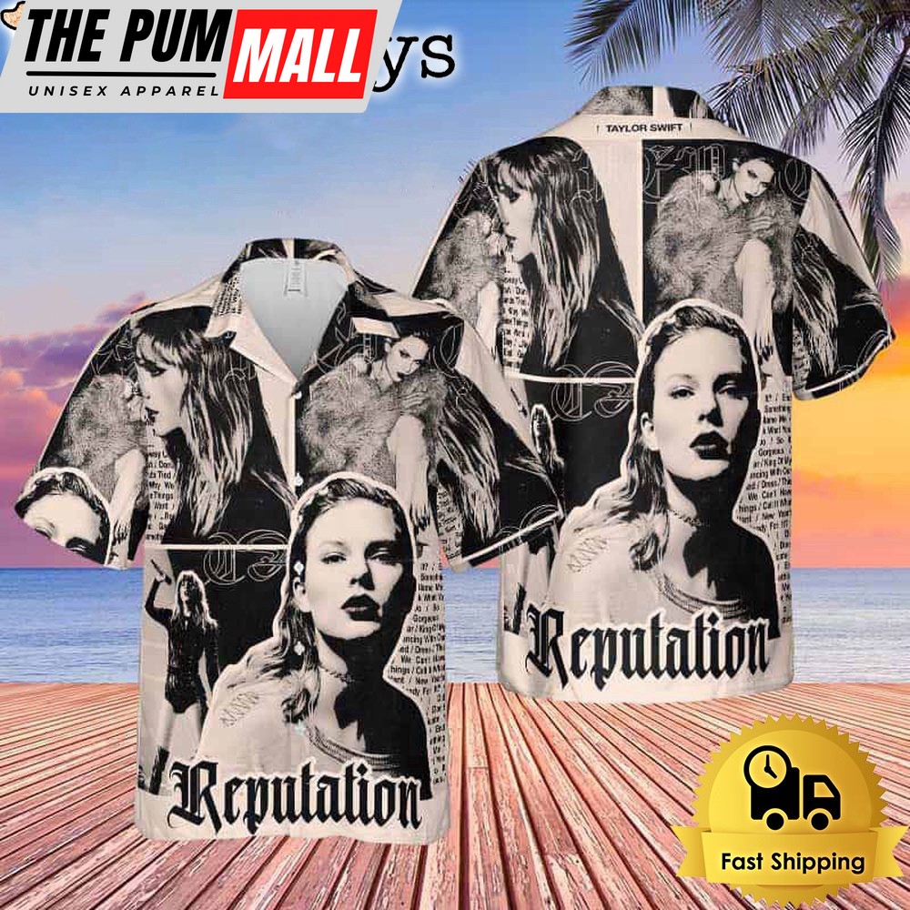 Taylor Swift Reputation Album Classic 2024 Hawaiian Shirt