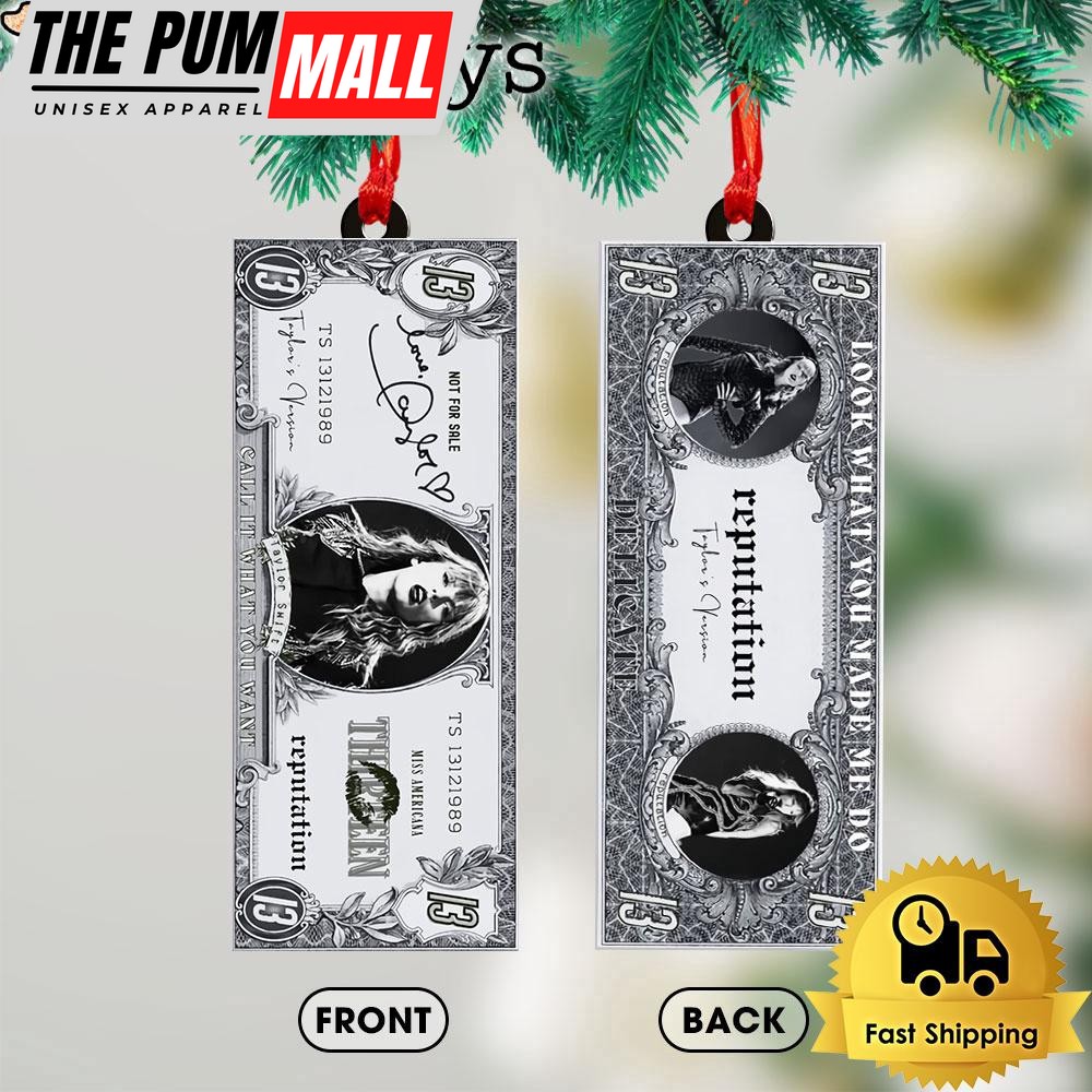 Taylor Swift Reputation Album Ornament Limited Edition