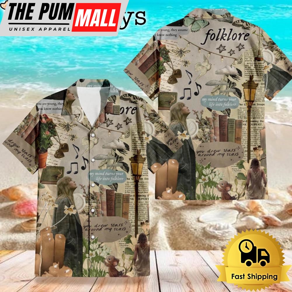 Taylor Swift Summer Vacation Hawaiian Shirt