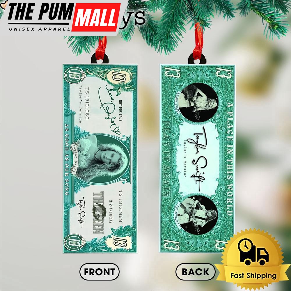 Taylor Swift Taylor’s Version Ornament Limited Edition