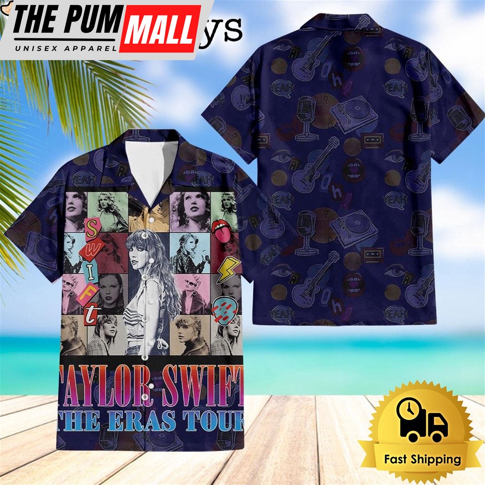 Taylor Swift The Eras Tour Hawaiian Shirt For Fans