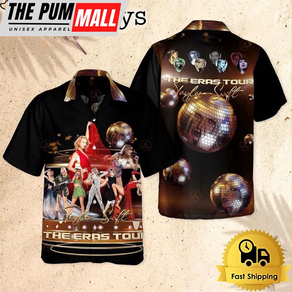 Taylor Swift The Eras Tour Light Concert Stage Hawaiian Shirt