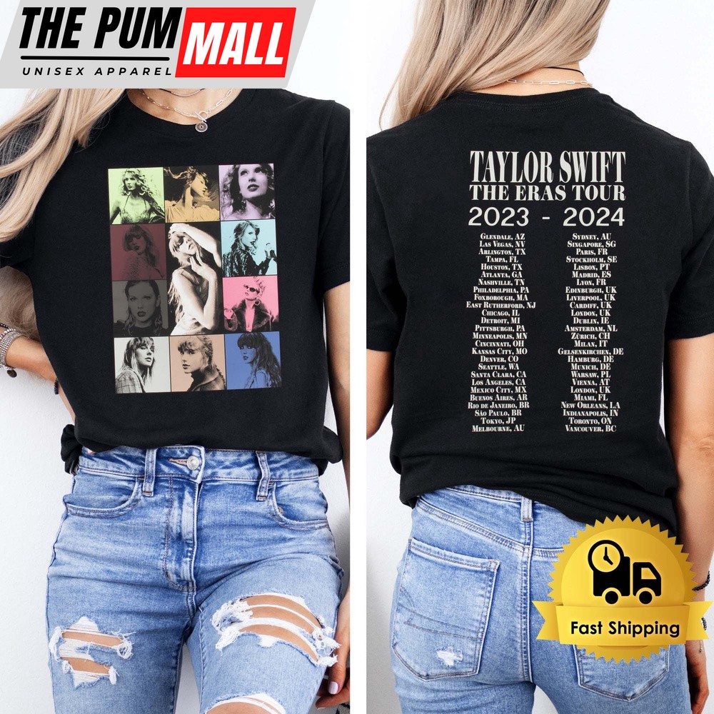 Taylor Swift The Eras Tour Schedule 2024 Unisex T-Shirt