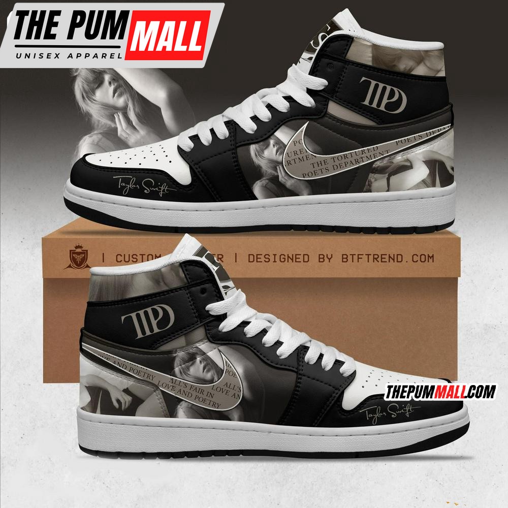 Taylor Swift The Tortured Poets Departmen Air Jd 1 Shoes