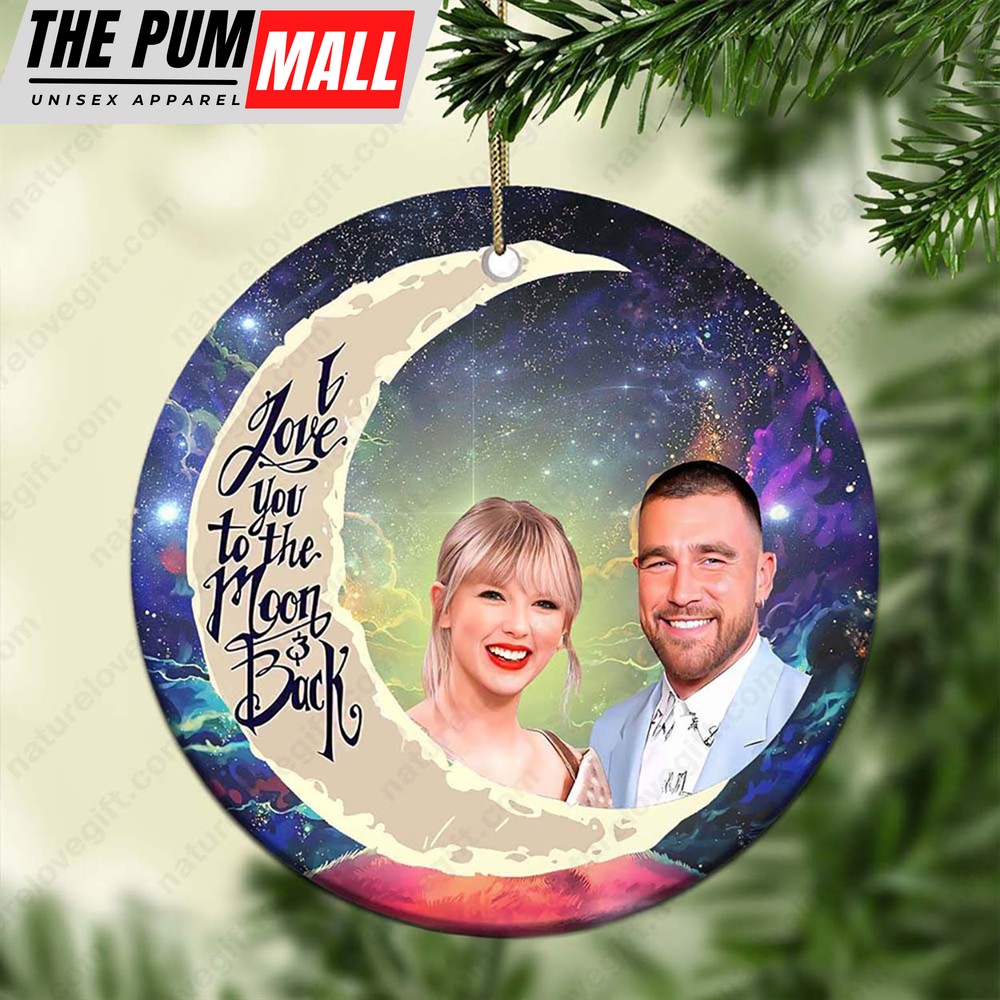 Taylor Swift​ Travis Kelce Christmas Ornament Funny Tree Decoration Limited Edition