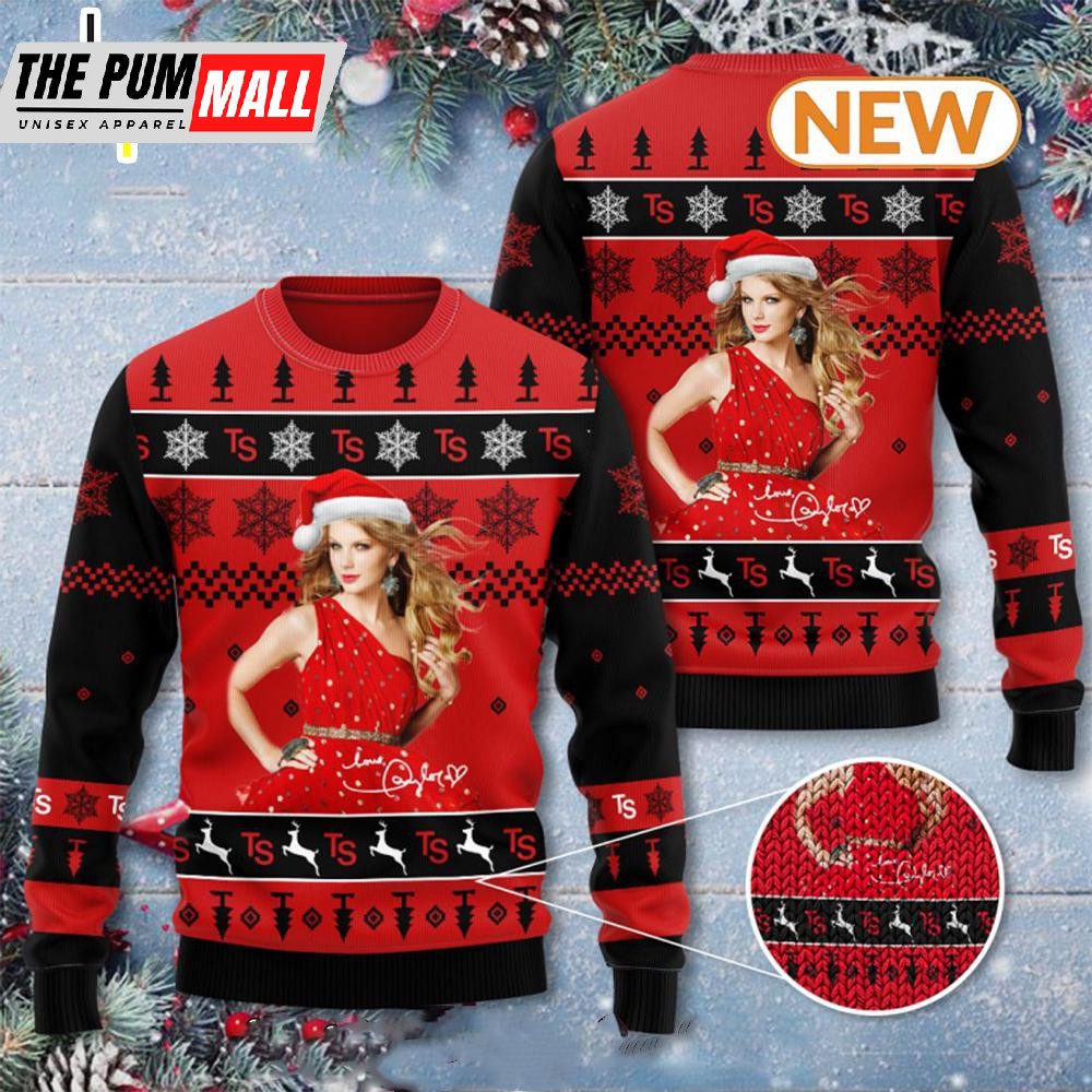 Taylor Swift Ugly Christmas Sweater Shirt, Sweatshirt