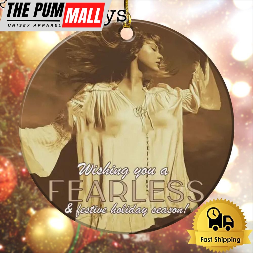 Taylor Swift Wishing You A Fearless Ornament Limited Edition