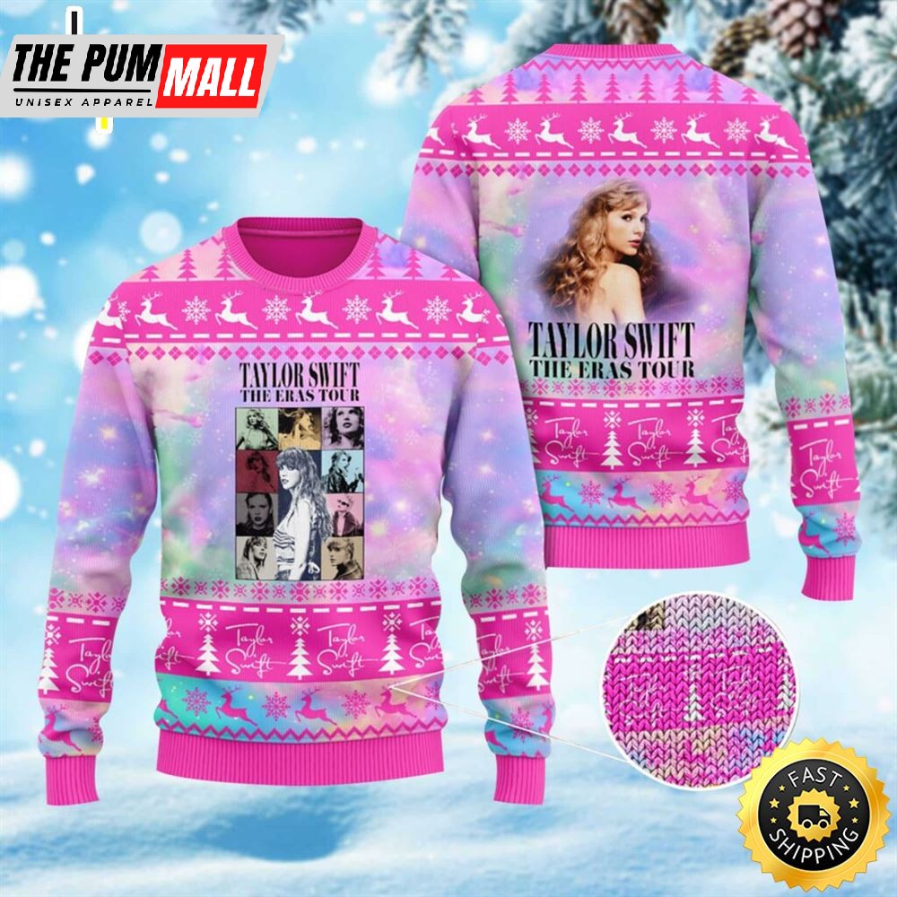Taylor The Eras Tour 2025 Christmas Ugly Sweater