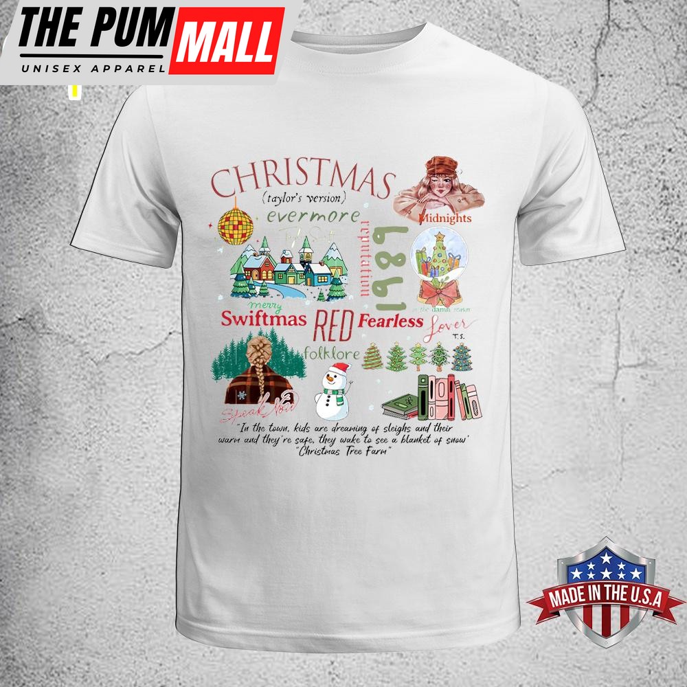 Taylor’s Version Merry Swiftmas Unisex T-Shirt