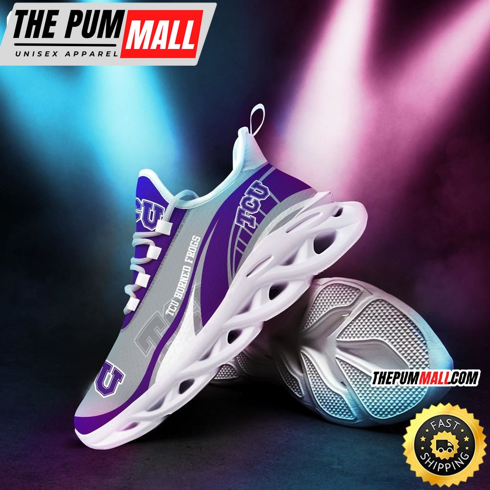 TCU Horned Frogs Sneakers Max Soul Shoes Elevate Your Every Step
