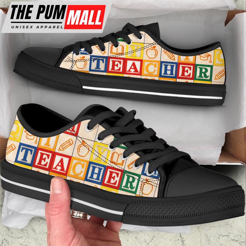 teacher-alphabet-wooden-low-top-shoes-best-gift-for-teacher-school-shoes-be-2xy6jz8t Teacher Alphabet Wooden Low Top Shoes – Best Gift For Teacher, School Shoes – Best Shoes For Him Or Her