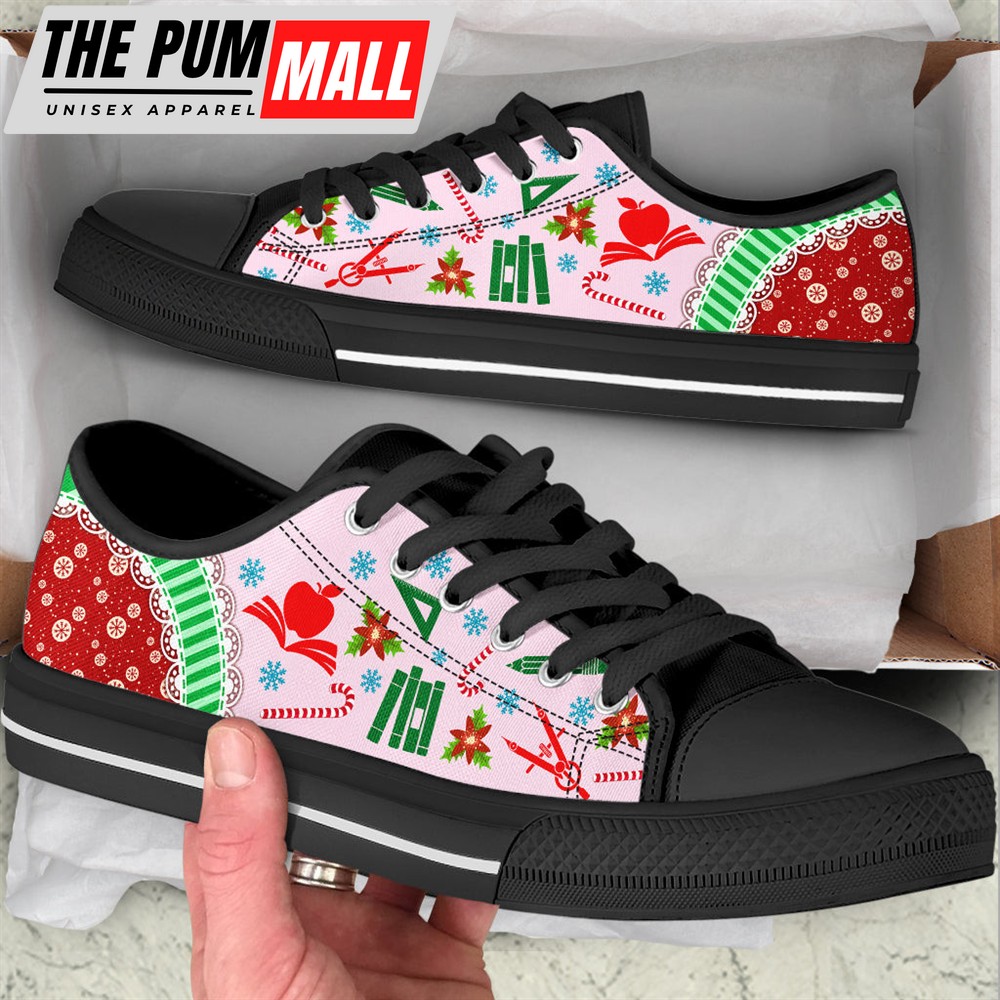 teacher-nice-christmas-low-top-shoes-best-gift-for-teacher-christmas-best-s-z8ni2vba Teacher Nice Christmas Low Top Shoes – Best Gift For Teacher, Christmas – Best Shoes For Him Or Her