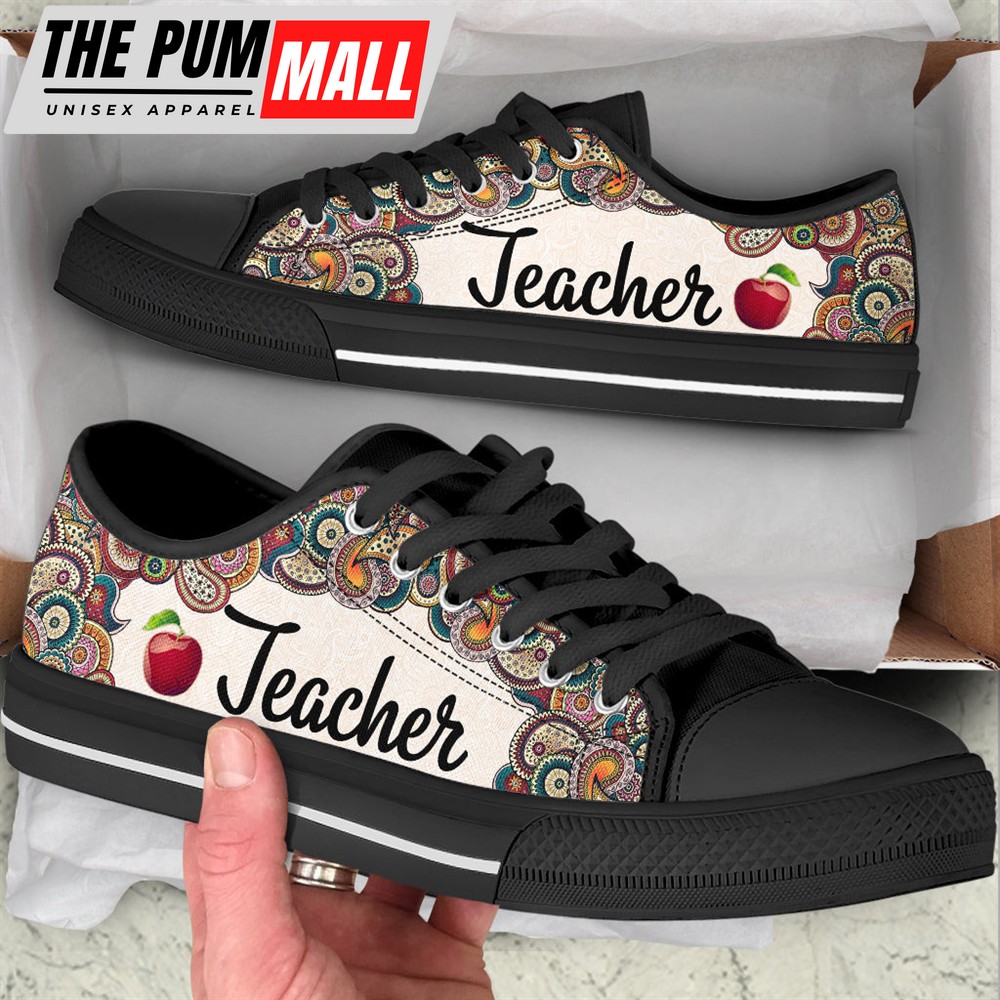 teacher-paisley-low-top-shoes-best-gift-for-teacher-school-shoes-best-shoes-2ox3qsoe Teacher Paisley Low Top Shoes – Best Gift For Teacher, School Shoes – Best Shoes For Him Or Her