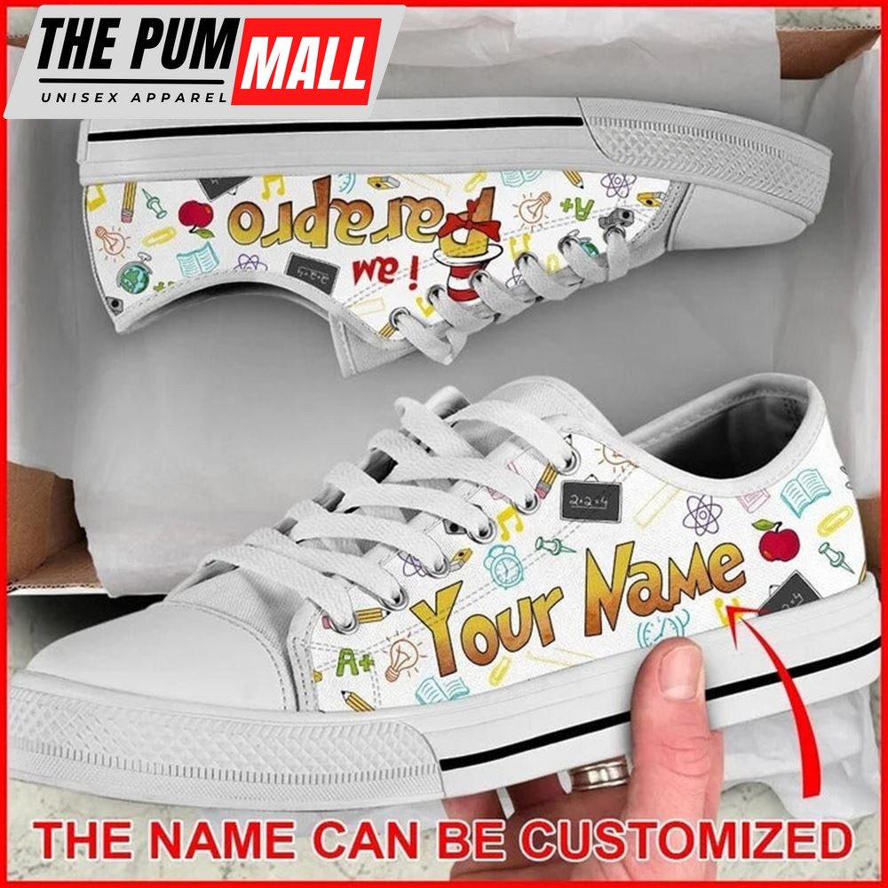 teacher-parapro-school-pattern-personalized-canvas-low-top-shoes-low-top-shoes-ri2r77el Teacher Parapro School Pattern Personalized Canvas Low Top Shoes – Low Top Shoes Mens, Women