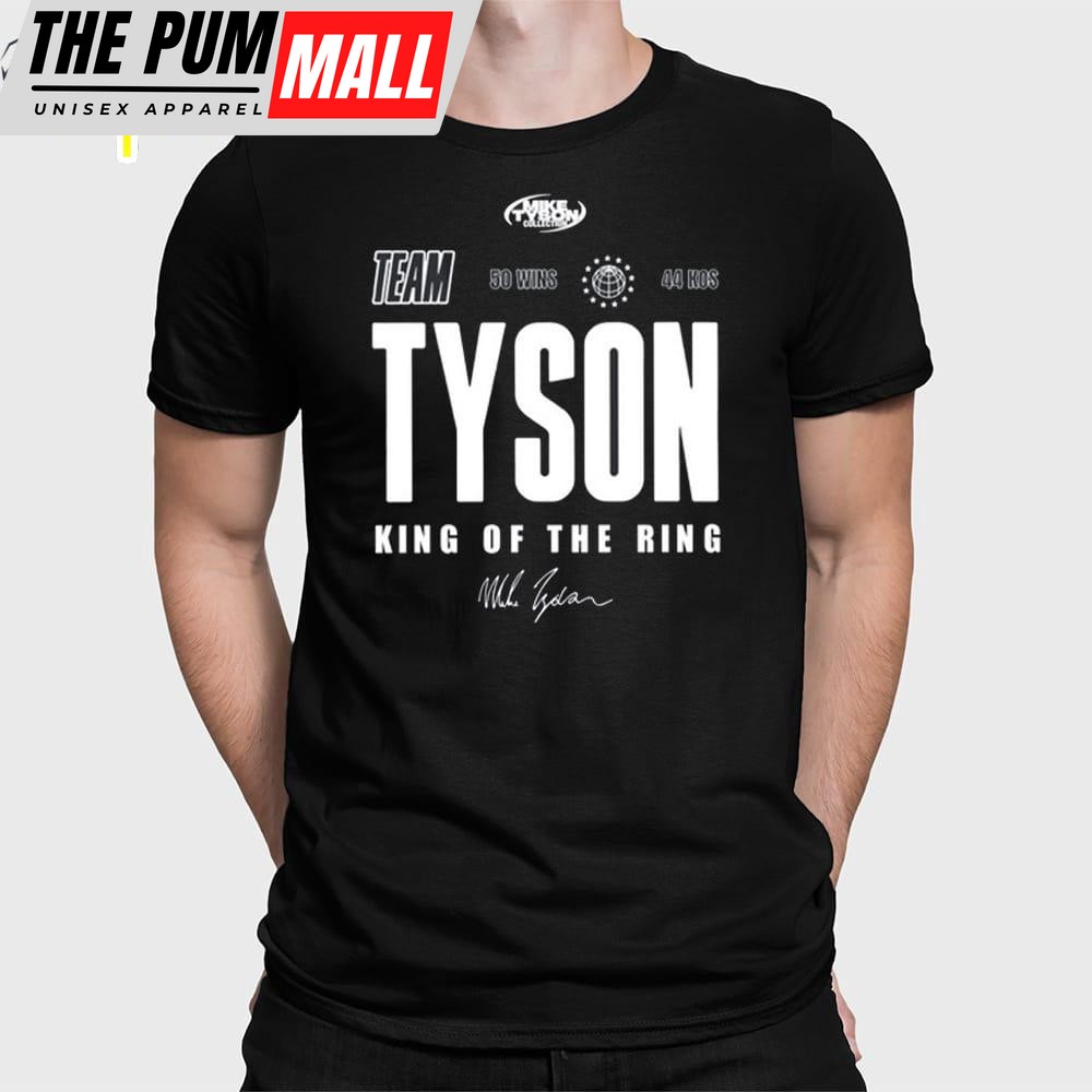 Team Tyson Mike Tyson King Of The Ring Shirt