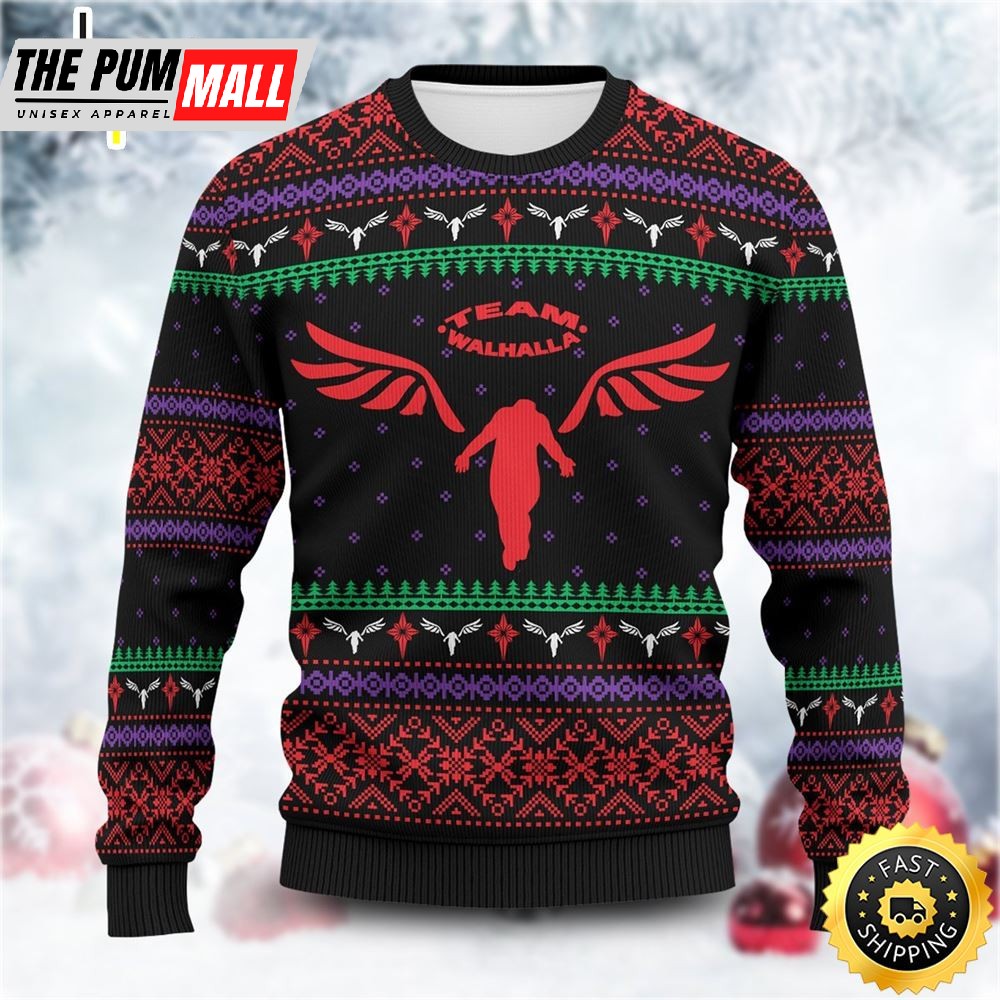Team Valhalla Thor Marvel Christmas Marvel Christmas Sweater