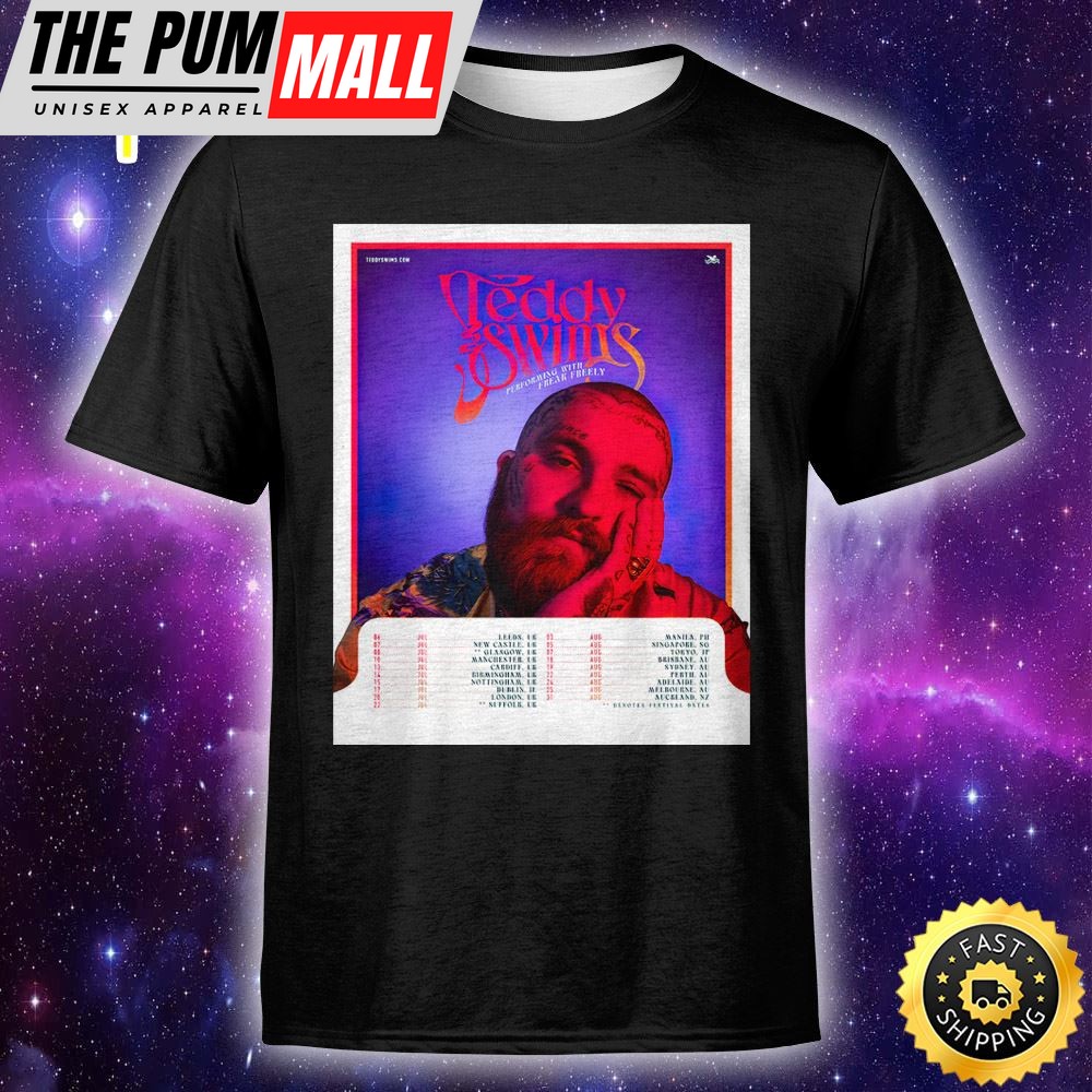 Teddy Swims International Tour Dates Unisex T-Shirt