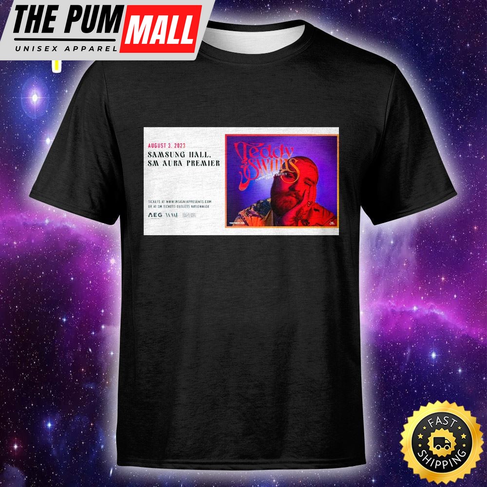 Teddy Swims Performing At Samsung Hall On August 2025 Unisex T-Shirt