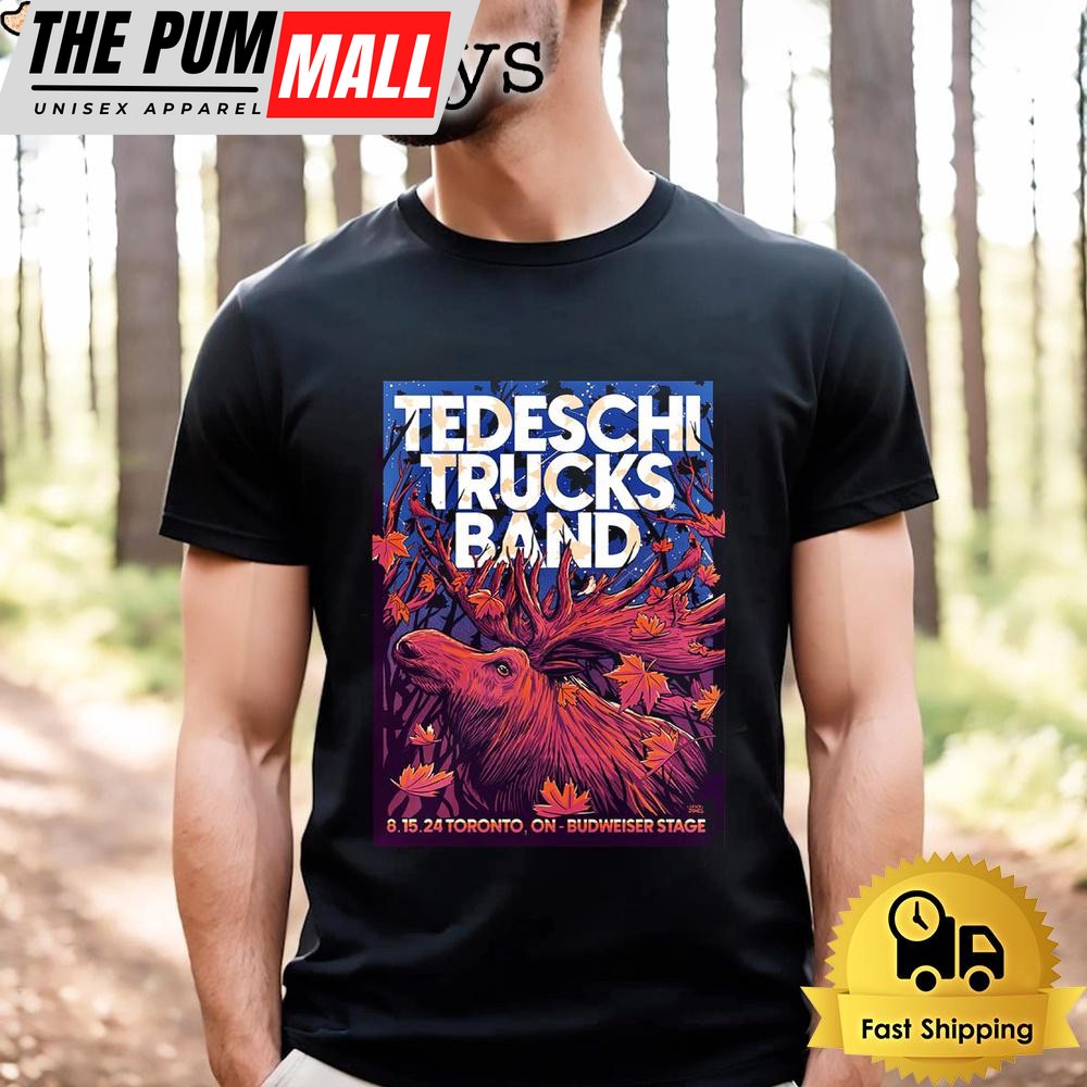 Tedeschi Trucks Band At Budweiser Stage In Toronto ON August 15 2024 Unisex T-Shirt