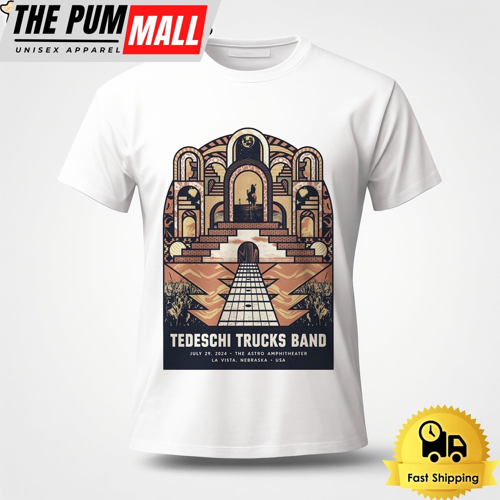 Tedeschi Trucks Band Live At The Astro Theater La Vista NE On July 29 2024 Unisex T-Shirt