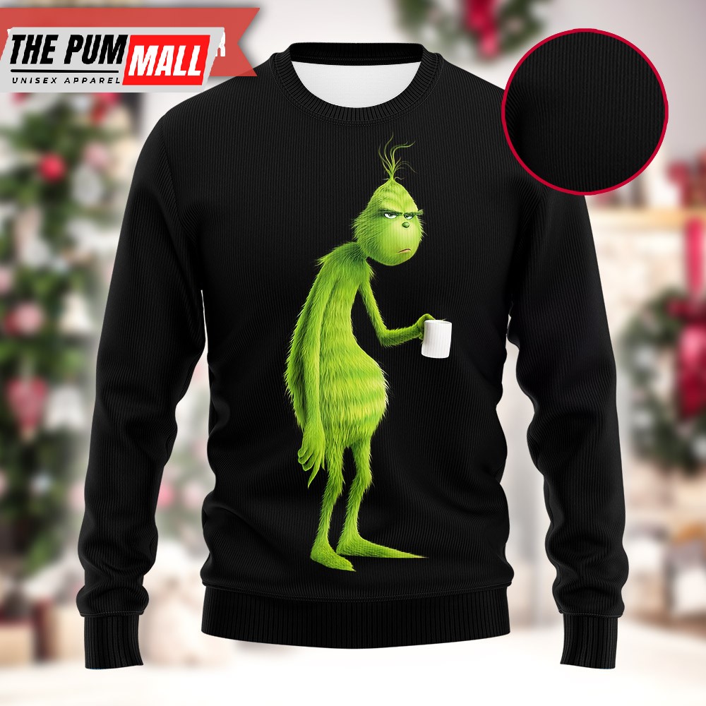 Tee Christmas Grinch Xmas Sweater