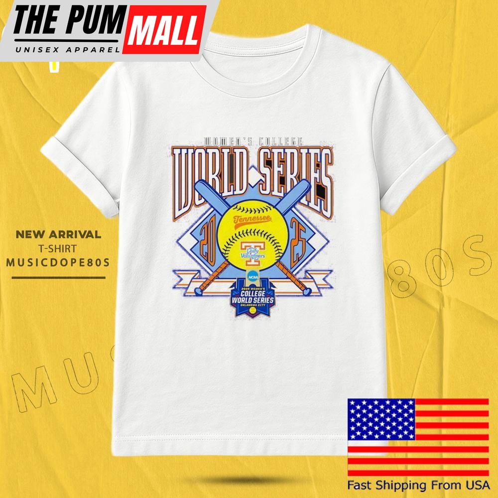 Tennessee Lady Vols Softball 2025 Women’s College World Series T Shirt