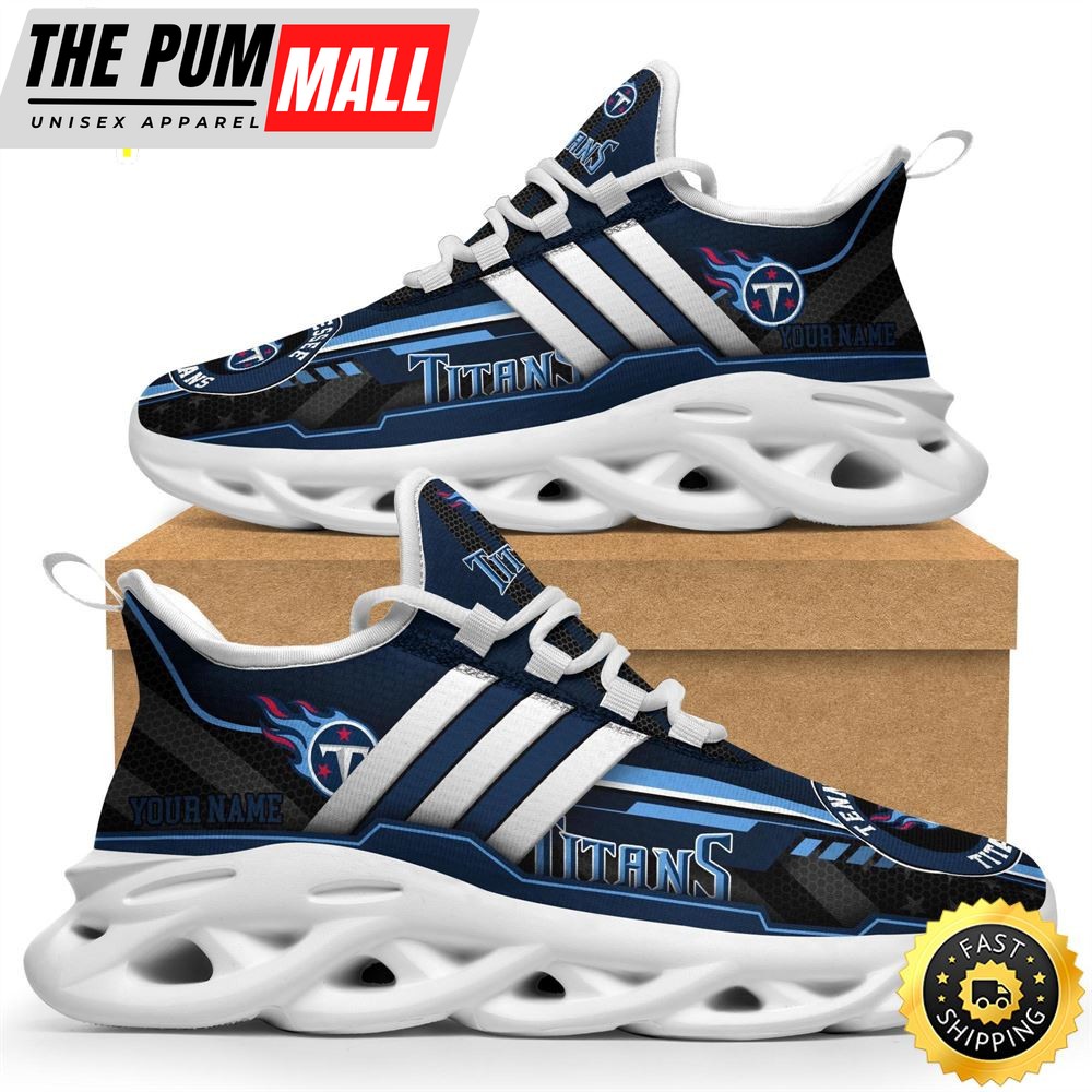 Tennessee Titans Max Soul Sneakers Trending Summer