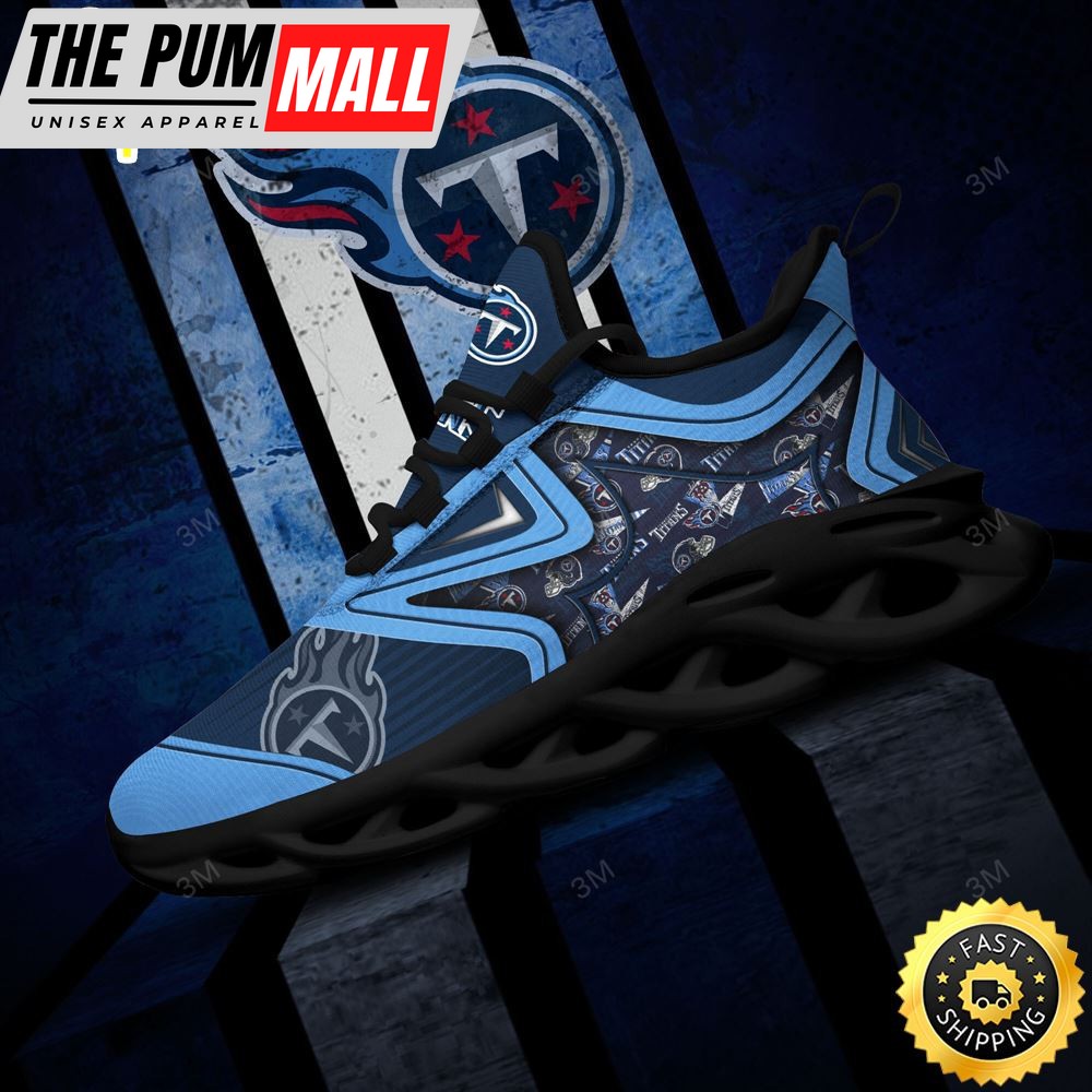 Tennessee Titans NFL Clunky Shoes Running Adults Sports Sneakers Gift For Football