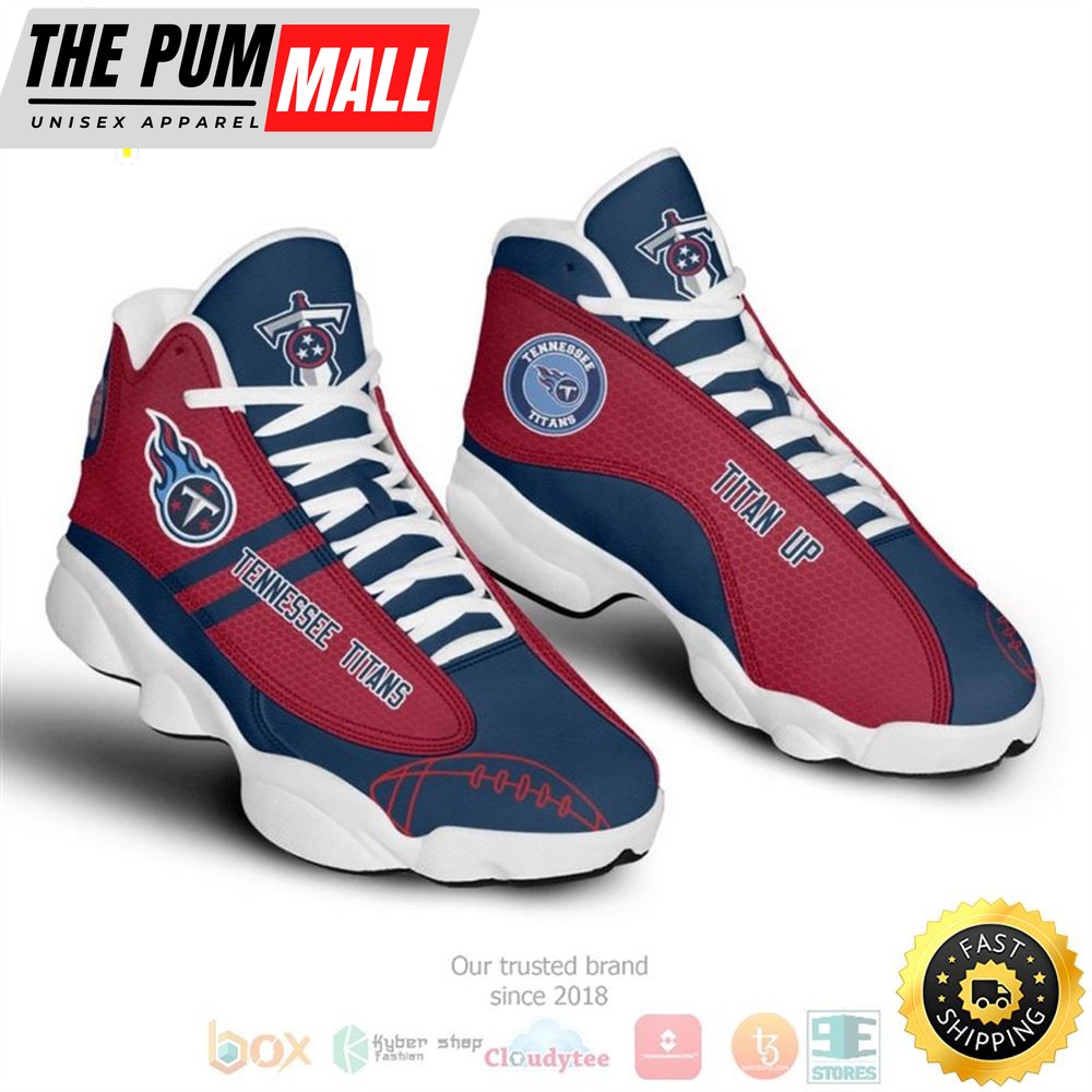Tennessee Titans Nfl Football Air Jd 13 Shoes