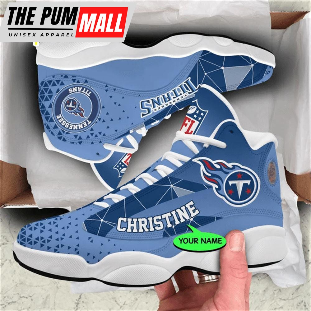 Tennessee Titans NFL Personalized Jordan 13 Shoes Gift For Fans Sport