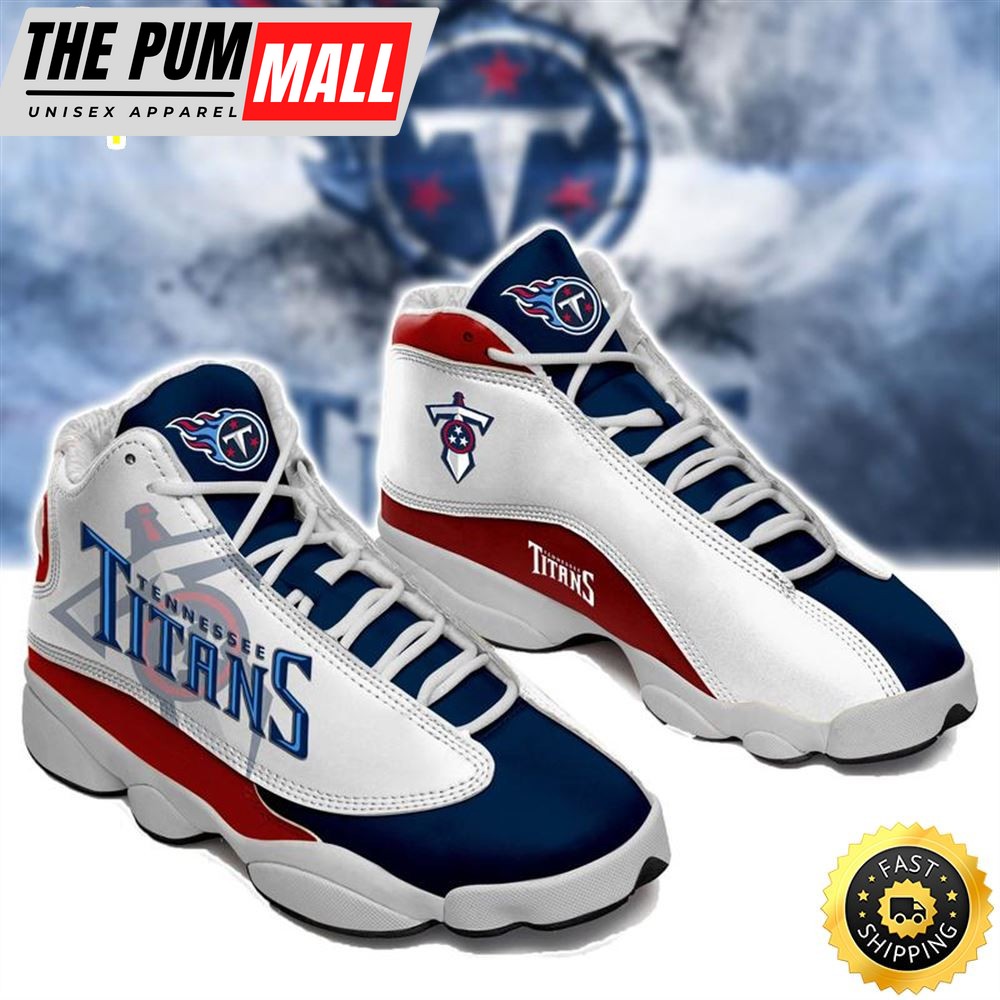 Tennessee Titans Nfl Ver 3 Air Jd 13 Sneaker