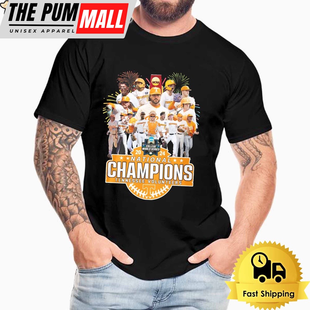 Tennessee Volunteers 2024 National Champions T Shirt