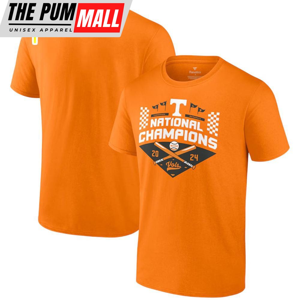 Tennessee Volunteers 2024 Ncaa Men’s Baseball College World Series Champions Official Logo T-Shirt