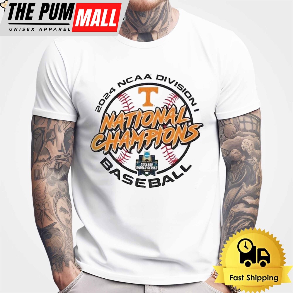 Tennessee Volunteers Champion 2024 NCAA College World Series Champions Locker Room Unisex T-Shirt