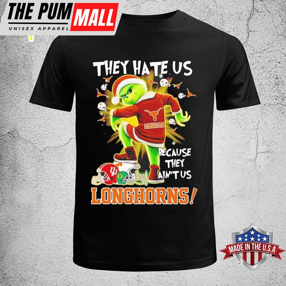 Tennessee Volunteers Grinch Xmas They Hate Us Because They Ain’t Us Unisex T-Shirt