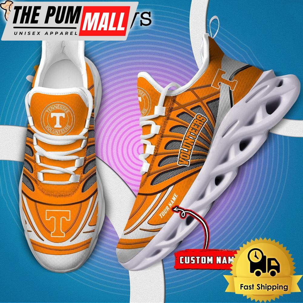 Tennessee Volunteers NCAA Custom Max Soul Shoes Sneaker