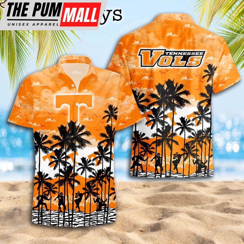 Tennessee Volunteers Palms Tree Hawaiian Shirt